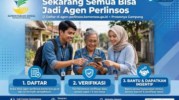 Kemensos Buka Pendaftaran Agen Perlinsos Digital untuk Sisir Warga Rentan