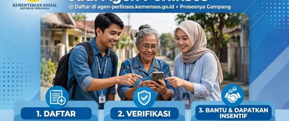 Kemensos Buka Pendaftaran Agen Perlinsos Digital untuk Sisir Warga Rentan