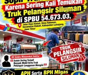 Sopir Truk Kecewa, Dugaan Truk “Pelangsir Siluman” Disebut Sering Mengisi BBM di SPBU 54.673.03 Lumajang