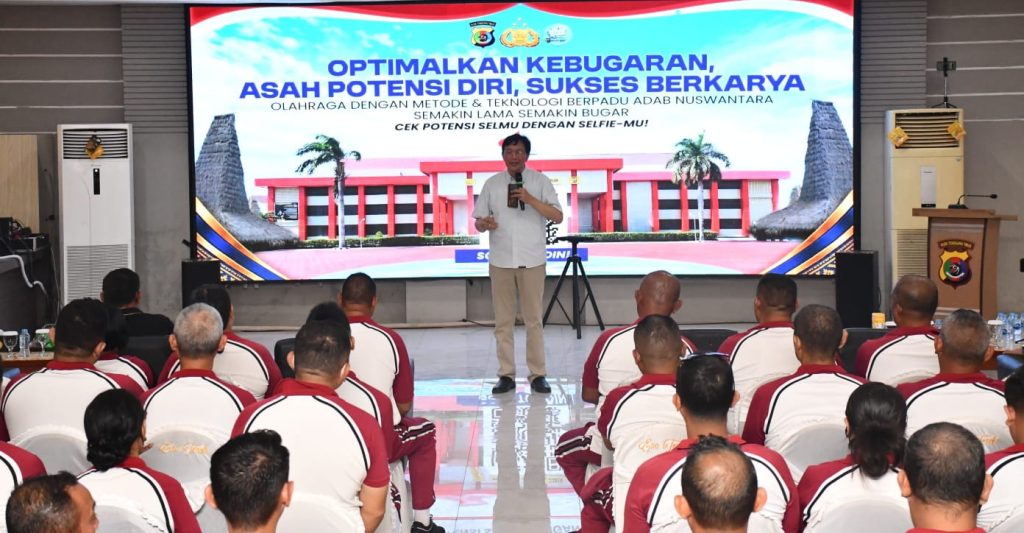 Jaga Fisik Mental Personel, Polda NTT Hadirkan Terapi Kombinasi