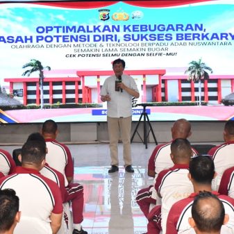 Jaga Fisik Mental Personel, Polda NTT Hadirkan Terapi Kombinasi