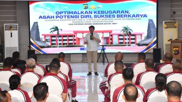 Jaga Fisik Mental Personel, Polda NTT Hadirkan Terapi Kombinasi