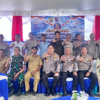 HUT Lalu Lintas ke-71, Satlantas Polres Ende Pertegas Komitmen Pelayanan