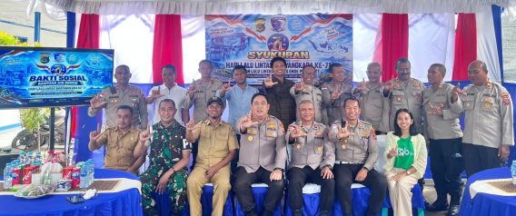 HUT Lalu Lintas ke-71, Satlantas Polres Ende Pertegas Komitmen Pelayanan