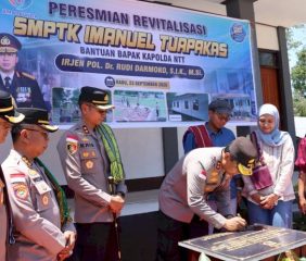 Sinergi Polda NTT dan Yayasan Amal Bunda Revitalisasi Gedung Sekolah di Timor Tengah Selatan