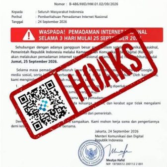 Wamenkomdigi: Isu Pemadaman Internet Nasional 25-27 September adalah Hoaks