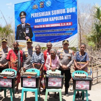 Polda NTT Bangun Sumur Bor untuk Atasi Krisis Air Bersih di Kabupaten Kupang