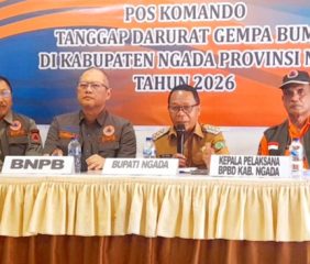 Bupati Ngada : Tanggap Darurat Gempa Ditetapkan hingga 15 September