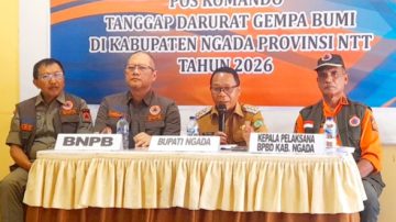 Bupati Ngada : Gempa Flores, 14.336 Rumah di Ngada Rusak