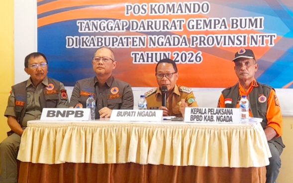 Bupati Ngada : Tanggap Darurat Gempa Ditetapkan hingga 15 September