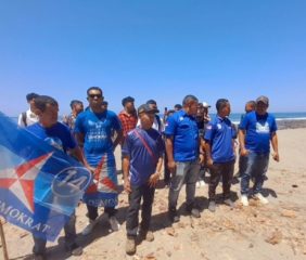 Gerakan Langit Biru, Partai Demokrat Ngada Gelar Aksi Lingkungan di Golewa Selatan