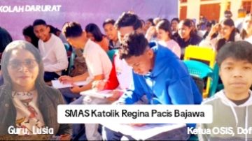 Menantang Trauma di Tenda Darurat, Asa Siswa SMAS Regina Pacis Bajawa Pascagempa Flores