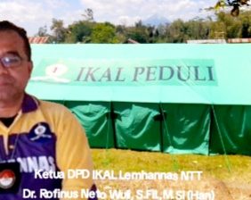 IKAL Lemhannas RI Salurkan Bantuan Tenda Darurat ke Pelosok Ngada dan Nagekeo Flores