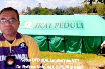 IKAL Lemhannas RI Salurkan Bantuan Tenda Darurat ke Pelosok Ngada dan Nagekeo Flores