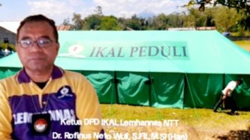 IKAL Lemhannas RI Salurkan Bantuan Tenda Darurat ke Pelosok Ngada dan Nagekeo Flores