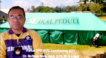 IKAL Lemhannas RI Salurkan Bantuan Tenda Darurat ke Pelosok Ngada dan Nagekeo Flores