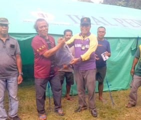 Kerinduan Beribadah Umat Stasi Lewa Maunori Terjawab lewat Tenda Bantuan IKAL Lemhannas