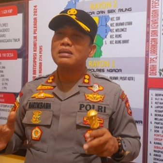 Transisi Pascagempa Flores, Kapolres Ngada : Pelayanan Polri Tidak Kendor
