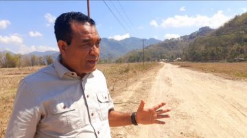 Perjuangkan Jalan Mbazang-Simpang Waepana Ngada, DPRD Provinsi NTT Kristo Loko Pantau Pengerjaan