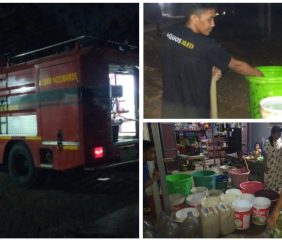 Kemarau Panjang di Marusu, Pasilog Kodim 1422/Maros Kapten Inf Main RM Gerak Cepat Salurkan Air Bersih Ke Warga