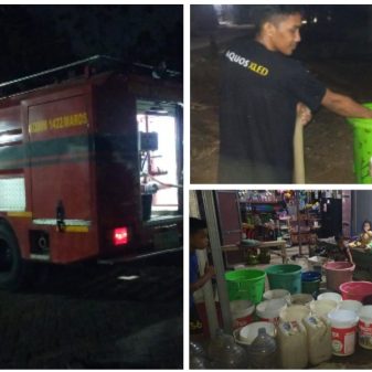Kemarau Panjang di Marusu, Pasilog Kodim 1422/Maros Kapten Inf Main RM Gerak Cepat Salurkan Air Bersih Ke Warga