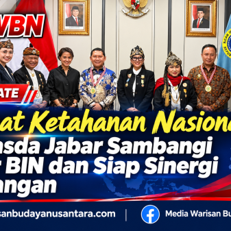 Perkuat Ketahanan Nasional, Tim Masda Jabar Sambangi Kantor BIN dan Siap Sinergi di Lapangan