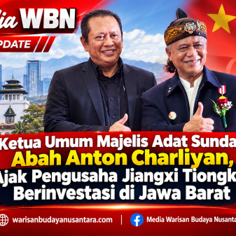 Ketua Umum Majelis Adat Sunda, Abah Anton Charliyan, Ajak Pengusaha Jiangxi Tiongkok Berinvestasi di Jawa Barat