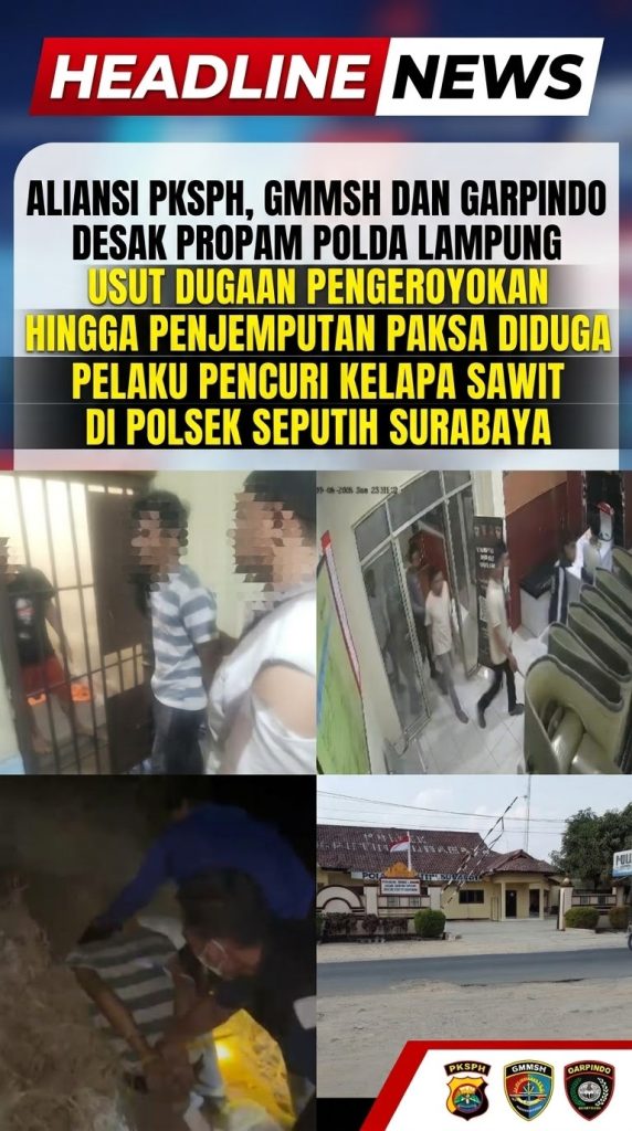 Sekelompok Orang Lakukan Pengeroyokan Serta Keluarkan Secara Paksa Diduga Pelaku, Polres Serta Polda Lampung Diminta Usut Tuntas