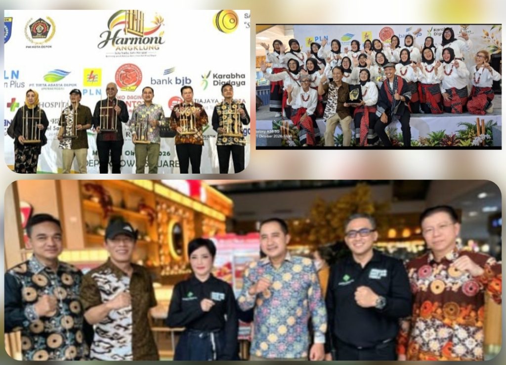 PWI Depok Sukses Gelar Harmoni Angklung 2026  Sanggar Kenanga Tangsel Raih Juara I