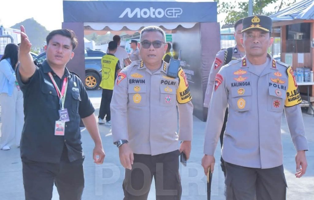 Jelang MotoGP Mandalika, Kapolda NTB Cek Langsung Simulasi Arus Penonton