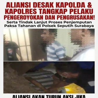 Pelimpahan Kasus Dugaan Pengeroyokan dan Pengrusakan di Bandar Surabaya Diminta Untuk Diduga Pelaku Ditahan