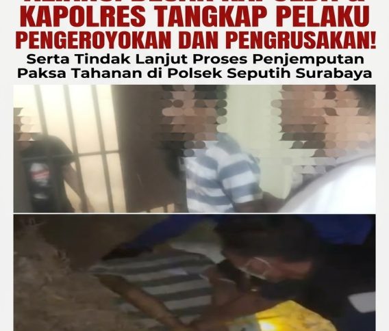 Pelimpahan Kasus Dugaan Pengeroyokan dan Pengrusakan di Bandar Surabaya Diminta Untuk Diduga Pelaku Ditahan