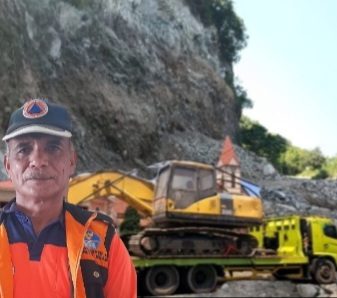 Jalur Wolongizu Putus Lagi, BPBD Ngada Kerahkan Alat Berat
