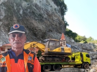 Jalur Wolongizu Putus Lagi, BPBD Ngada Kerahkan Alat Berat