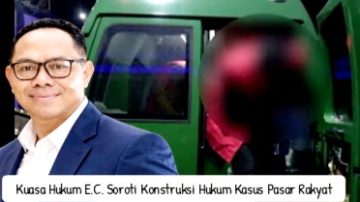 Kuasa Hukum E.C. Soroti Konstruksi Hukum Kasus Pasar Rakyat Lengkosambi Timur Ngada
