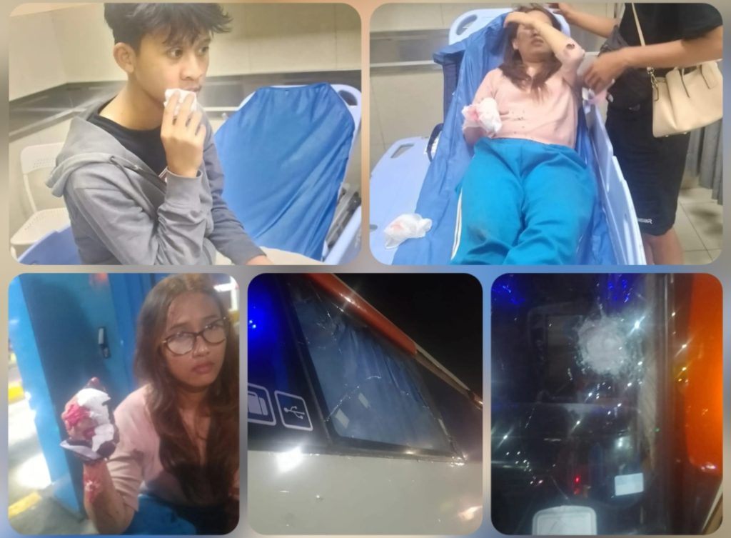 Dilempari Batu di Tol Palikanci, Rombongan Jakmania Cikampek Jadi Korban Kebrutalan