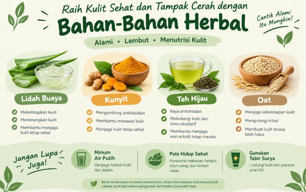 Tips Membuat Kulit Tampak Lebih Cerah dengan Rempah Nusantara, Ini Bahan Alami yang Bisa Dicoba